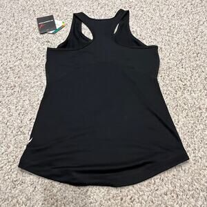 NWT Endeavor Women's Racerback Tank Top sz XS Black Gym Activewear